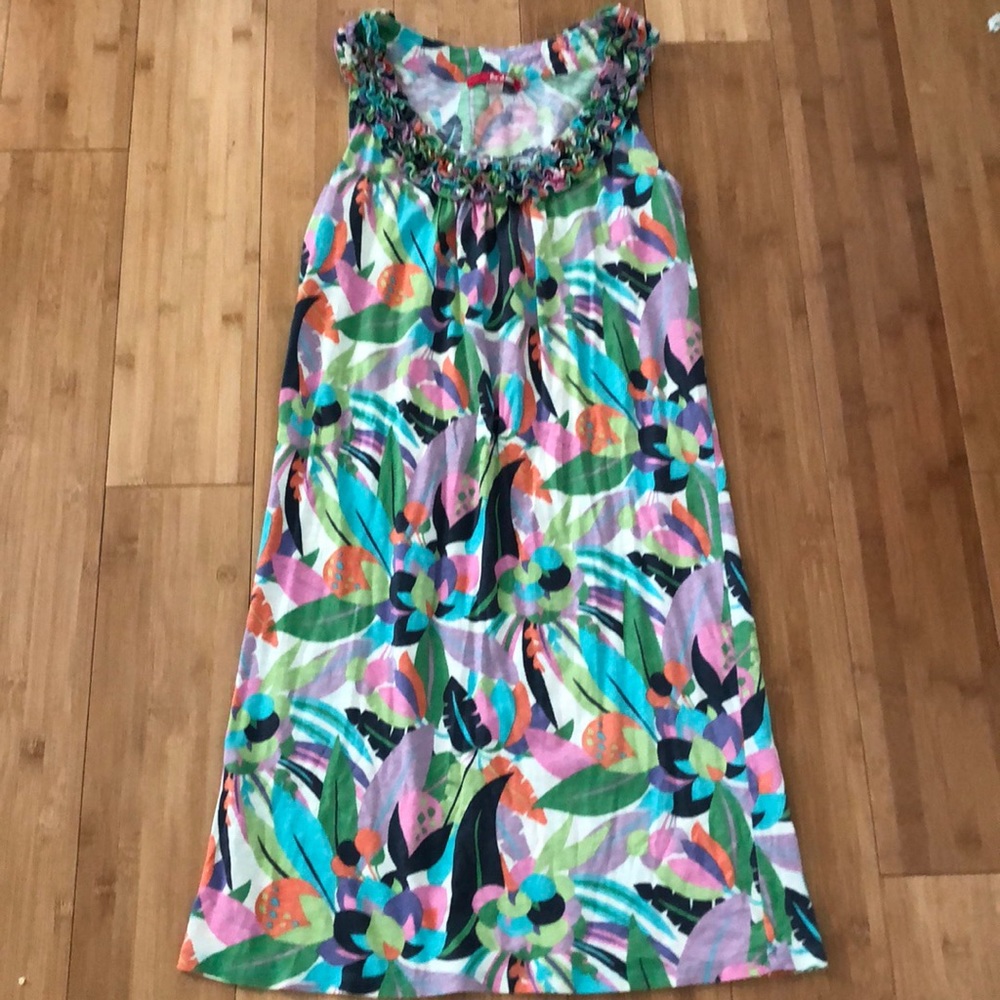 Boden Fun print sundress size 2R